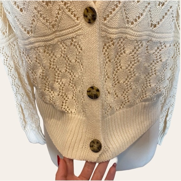 Knit Button Up Cardigan By A New Approach - Picture 6 of 8